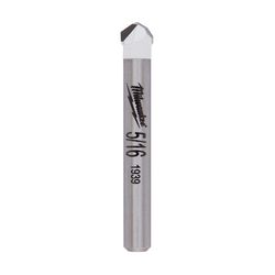 Milwaukee 5/16 in. Carbide Tipped Tile and Stone Drill Bit 3-Flat Shank 1 each