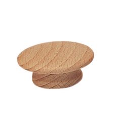 Waddell Traditional Round Furniture Knob 1-3/4 in. D .5 in. Unfinished 2 pk