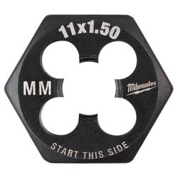 Milwaukee Metric M11X1.5 mm Hex Threading Die