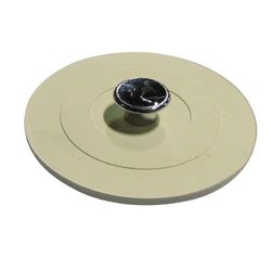 Plumb Pak 1 in. White Rubber Garbage Disposal Stopper
