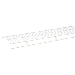 Rubbermaid 96 in. H X 12 in. W X 1.9 in. L Steel Wardrobe Shelf