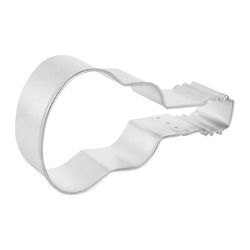 R&M International Silver Steel Cookie Cutter