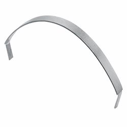 Prime-Line 3.19 in. Dia. x 3 in. L Mill White Steel Gate Spring