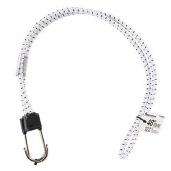 Keeper Black/White Bungee Cord 48 in. L X 0.315 in. 1 pk
