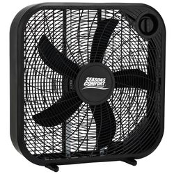 Seasons Comfort World Marketing 21.26 in. H X 20 in. D 3 speed Box Fan