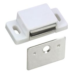 Richelieu 0.5 in. H X 1.614 in. W X 0.75 in. D Metal Magnetic Catch