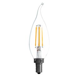 Sylvania Natural B10 E12 (Candelabra) LED Bulb Soft White 40 W 2 pk