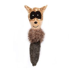 Boss Pet Zanies Corkie Friends For Dog Multicolored Polyester Funny Faces Happy Dog Toy 1 pk