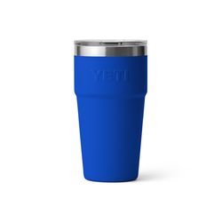 YETI Rambler 20 oz Royal Blue BPA Free Stackable Tumbler with MagSlider Lid