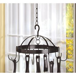 Accent Plus Metal Hanging Cookware Holder
