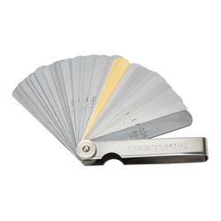 CRAFTSMAN 6-8/9 in. L X 2-3/4 in. W 32-Blade Feeler Gauge 0.04 in. Silver 1 pc