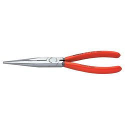 Knipex 8 in. Chrome Vanadium Steel Long Nose Pliers/Cutter