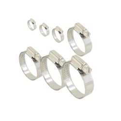 Power Sentry Green Life Distribution 1/4 in to 4-1/2 in. SAE 16 Hose Clamp Stainless Steel Band