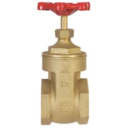 BK Products ProLine Series 2-1/2 in. FIP Brass Gate Valve