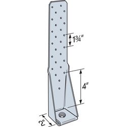 Simpson Strong-Tie 2.44 in. H X 2.22 in. W 11 Ga. Galvanized Steel Tension Tie