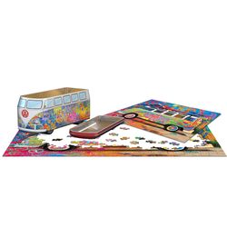 Eurographics Volkswagen Bus Jigsaw Puzzle Multicolored 550 pc