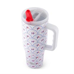 Yukon Outfitters Fit Forty 40 oz Bows and Flags BPA Free Vacuum Insulated Tumbler