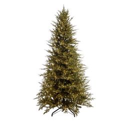 Holiday Bright Lights 9 ft. Full LED 3400 ct Emerald Pine Sparkle Christmas Tree