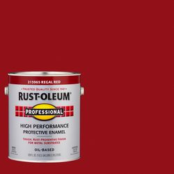 Rust-Oleum Professional Indoor and Outdoor Gloss Regal Red Protective Paint 1 gal