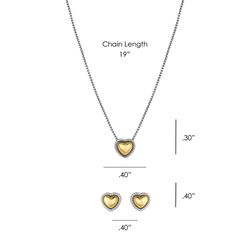 Montana Silversmiths Women's Trio of Hearts Jewelry Sets