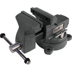 Wilton 6 in. Cast Iron Mechanics Vise 360 deg Swivel Base