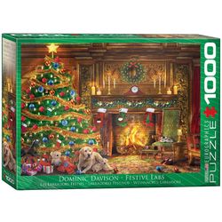 Eurographics Festive Labs Jigsaw Puzzles Multicolored 1000 pc
