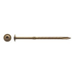 Big Timber No. 15 Ga. X 5 in. L Star Round Head Coarse Construction Screws