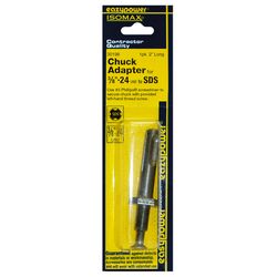 Eazypower Isomax 3/8 in. Chuck Adapter SDS-Plus Shank 1 pc