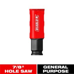 Diablo 7/8 in. Diamond Grit Hole Saw