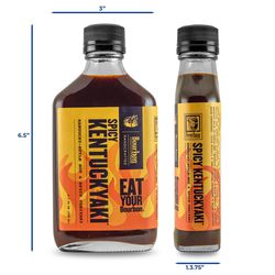 Bourbon Barrel Foods Spicy Kentuckyaki Sauce 6.7 oz