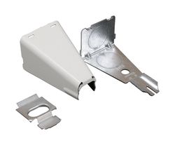 Legrand Triangle Metal Conduit Connector Box Ivory