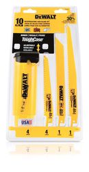 DEWALT Bi-Metal Reciprocating Saw Blade Set Multi TPI 10 pk