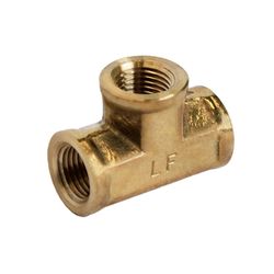 ATC 1/8 in. FPT X 1/8 in. D FPT Brass Tee