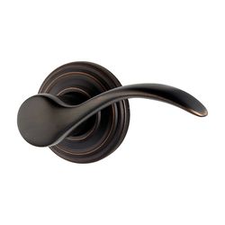 Kwikset Signature Series Pembroke Lever Venetian Bronze Dummy Lever