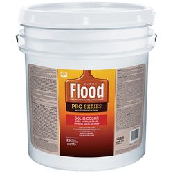 Flood Pro Series Solid Satin Neutral Deep Base Acrylic Wood Stain 5 gal