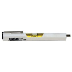 Johnson 5 in. Plastic Magnetic Pocket Level 1 vial