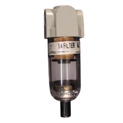 Milton Polycarbonate Mini Micro Air Line Filter 1/4 in. NPT 150 psi 1 pc