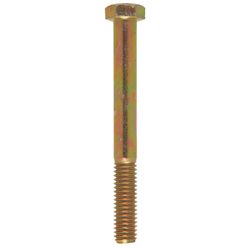 HILLMAN 3/8 in. D X 3-1/2 in. L Heat Treated Steel Hex Head Cap Screw 50 pk