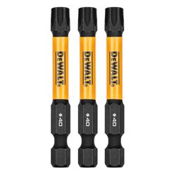 DeWalt FlexTorq Torx T40 X 2.25 in. L Drill and Driver Bit Set Steel 3 pc