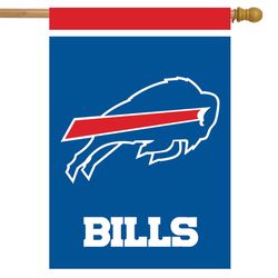 Briarwood Lane Buffalo Bills House Flag 28 in. W X 40 in. L