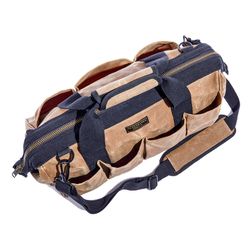 Readywares 15 in. W Waxed Canvas Tool Bag 19 pocket Tan 1 pc