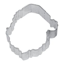 R&M International Corp 3.75 in. L Cookie Cutter Silver 1 pc