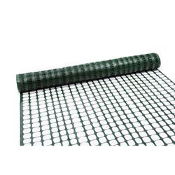 Tenax 4 ft. H X 100 ft. L Polyethylene Guardian Warning Barrier Green