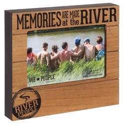 Pavilion We People Natural Black/Brown MDF Picture Frame 4 x 6 in.