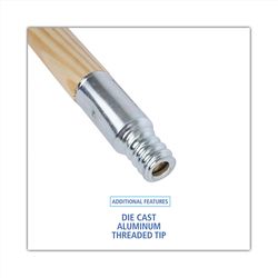 Boardwalk 60 in. Metal/Wood Broom Handle