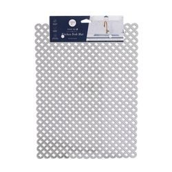 Core Home 15.56 in. L X 11.62 in. W X 0.08 in. H Plastic Sink Mat