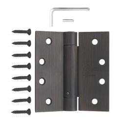 Ace 4 in. L Tuscan Bronze Self Closing Hinge 1 pk