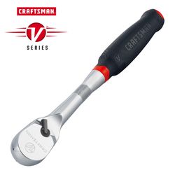 CRAFTSMAN V-Series 1/2 in. drive Comfort Grip Ratchet 96 teeth