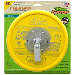 Gator Polypropylene Radial Sander 9 in. W X 9 in. L