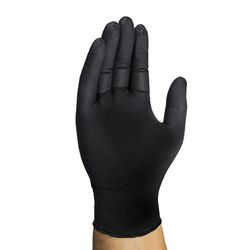 Mechanix Wear Indoor/Outdoor Nitrile Disposable Work Gloves Black L 100 pk
